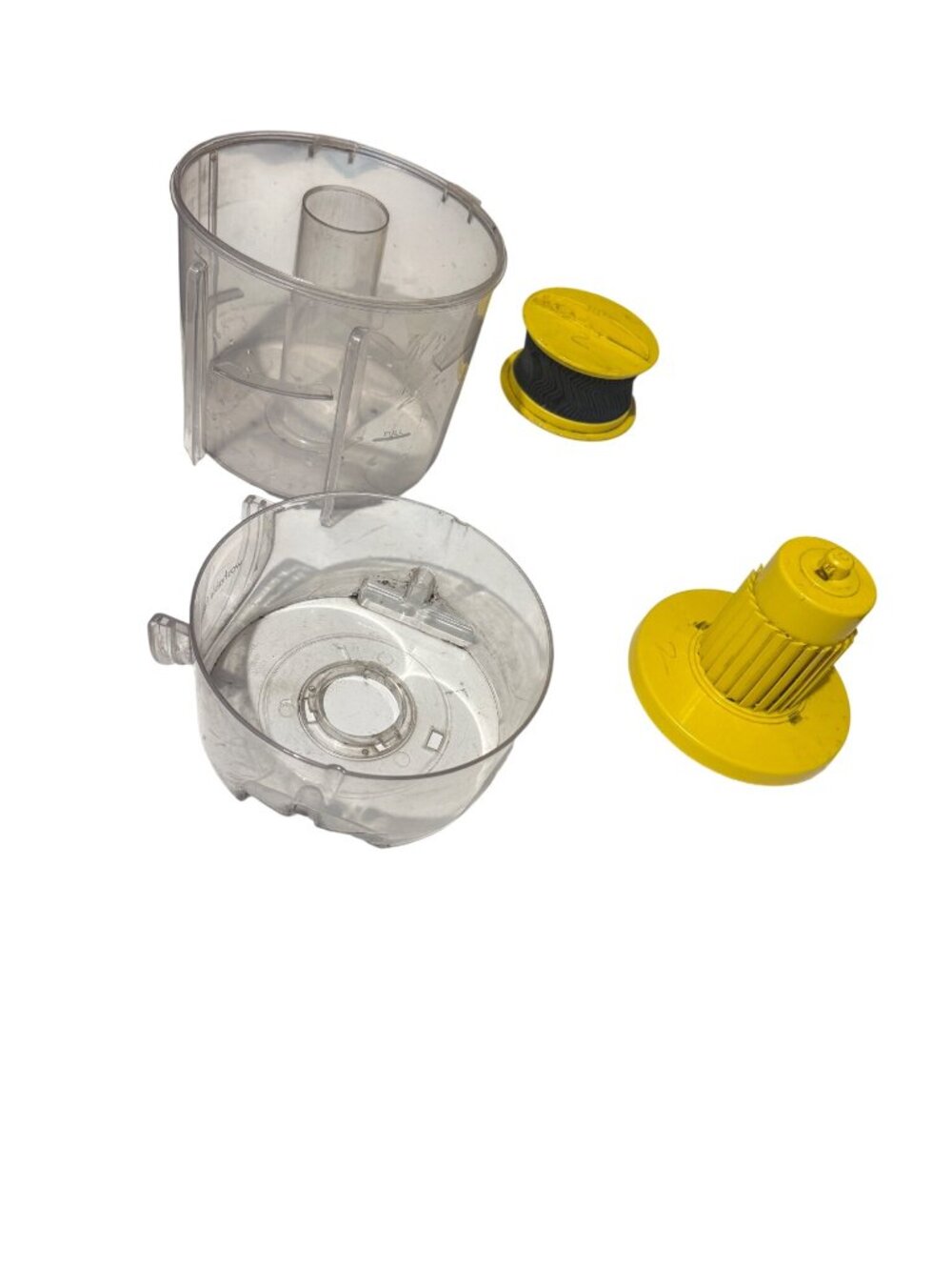 Bissell Big Green Commercial Vacuum- Dirt Cup Filter Cyclone 3 piece assembly